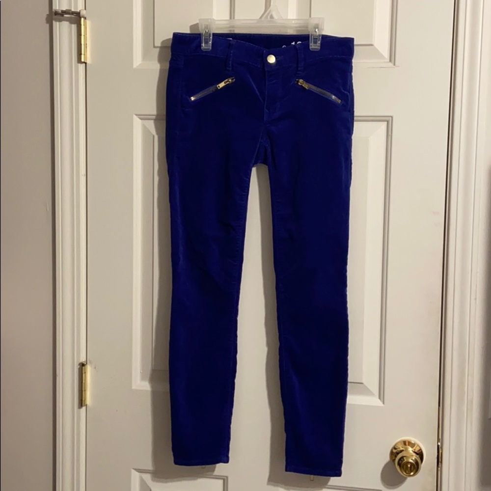 Gap 1969 Always Skinny royal blue jeans
